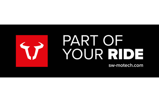 SW-MOTECH Banner logo Tamaño: 3000 mm x 1000 mm.