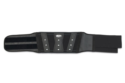 Faja UFO Plast Acadia extendida, vista exterior de sus refuerzos y bandas de velcro