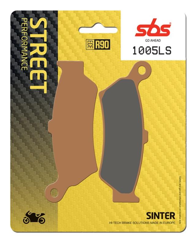 Juego de pastillas de freno SBS 1005LS sinterizadas