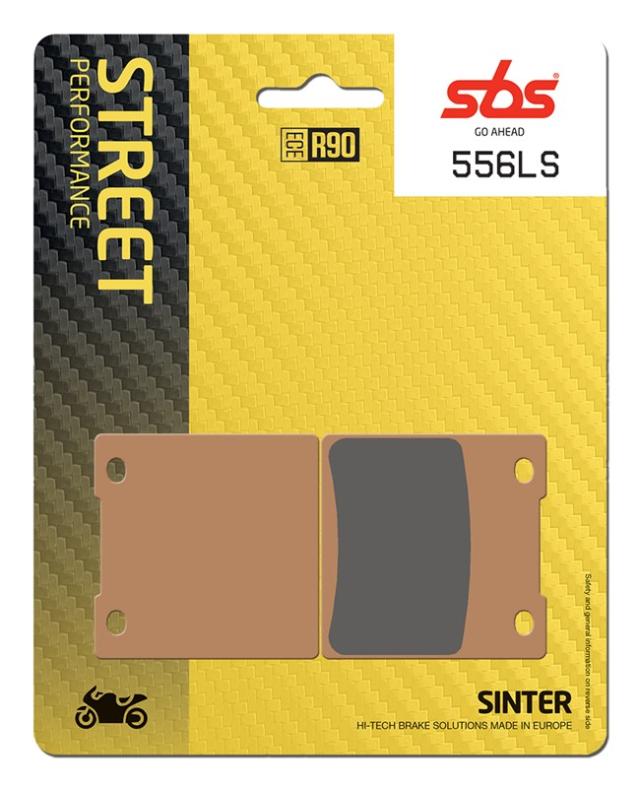 Juego de pastillas de freno SBS 556LS sinterizadas
