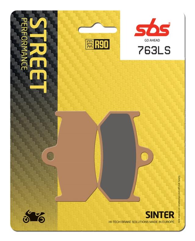 Juego de pastillas de freno SBS 763LS sinterizadas