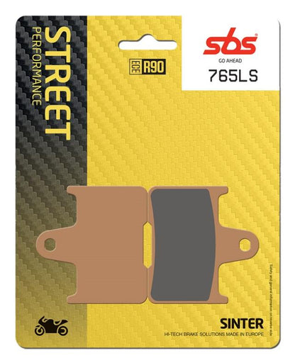 Juego de pastillas de freno SBS 765LS sinterizadas