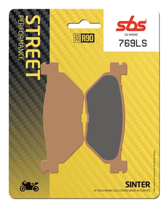 Juego de pastillas de freno SBS 769LS sinterizadas
