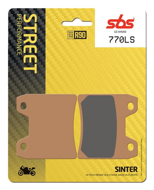 Juego de pastillas de freno SBS 770LS sinterizadas
