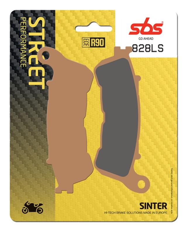 Juego de pastillas de freno SBS 828LS sinterizadas