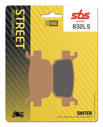 Juego de pastillas de freno SBS 832LS sinterizadas