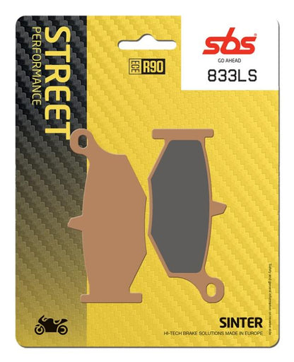 Juego de pastillas de freno SBS 833LS sinterizadas
