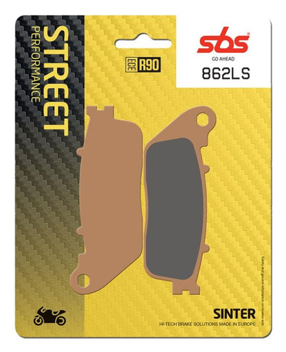 Juego de pastillas de freno SBS 862LS sinterizadas
