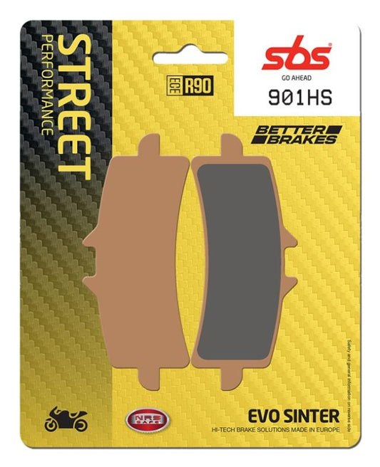 Juego de pastillas de freno SBS 901HS sinterizadas