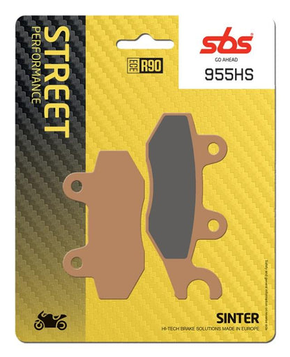 Juego de pastillas de freno SBS 955HS sinterizadas