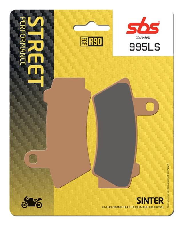 Juego de pastillas de freno SBS 995LS sinterizadas