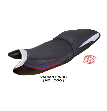 Funda Ahus Tappezzeria Italia para BMW R 1300 GS Touring, blanco / rojo / azul, sin logo