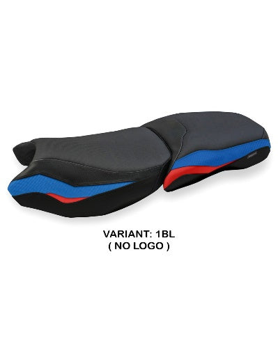 Funda Baceno Tappezzeria Italia para BMW R 1250 GS Adventure, negro / azul / rojo, sin logo